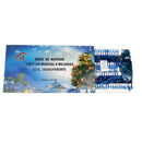 Serie Musical de 140 Luces Led Azul