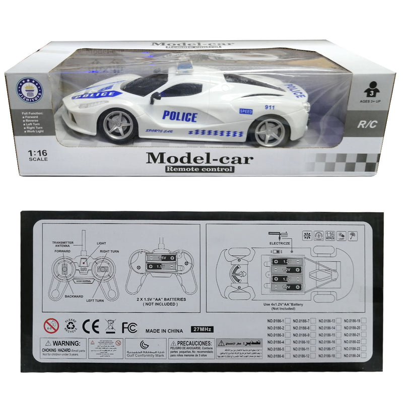 Carro de Policia de Control Remoto
