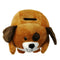 Perro de Peluche con Alcancía