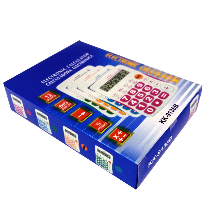 Calculadora Electrónica 4 Colores