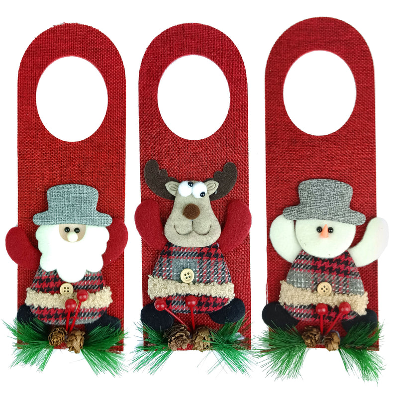 Adorno Navideño para Puerta Chapa