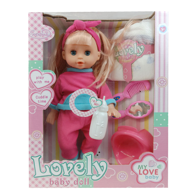 Muñeca con Sonido y Accesorios HX355-1