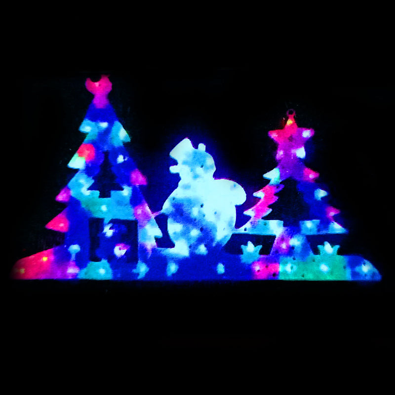 Figura Luminosa Muñeco con Pinos