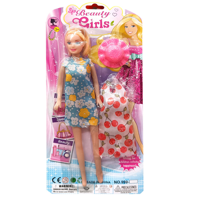 Muñeca  Beauty Girls con Accesorios