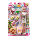 Set de Muñeca Sweetie 9 piezas
