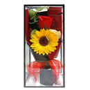 Flor artificial en caja