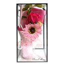 Flor artificial en caja