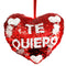 Cojín de San Valentín 25 cm Lentejuelas