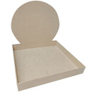 Jaba 30x30 con Respaldo de Madera MDF