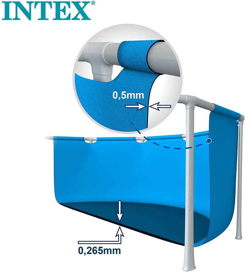 Alberca Redonda Estructura 2.44 m X 51 cm