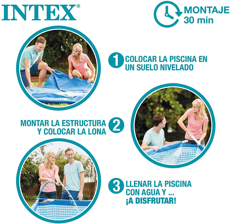 Alberca Redonda Estructura 2.44 m X 51 cm