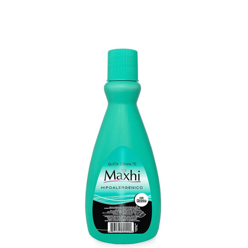 Quita Esmalte Verde 120 ml.