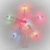 Punta de estrella 10 luces led de colores